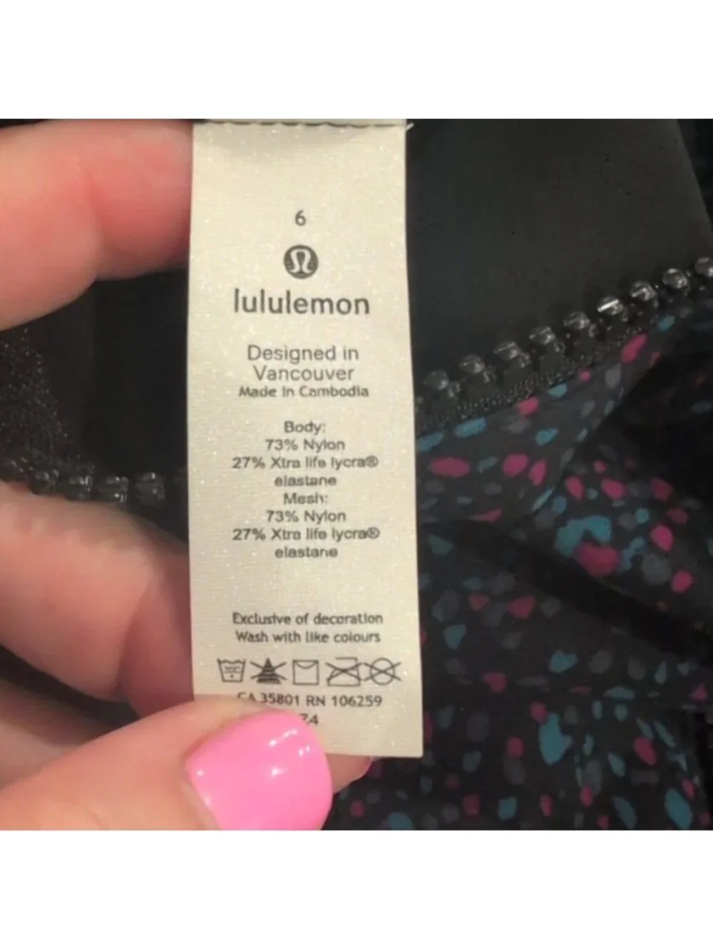 Lululemon Swell Seeker Paddle Top